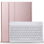 A098 Étui de protection ultra-mince en ABS avec clavier Bluetooth détachable pour iPad Air 4 / Air 5 / Pro 11 pouces 2022 / 2021 / 2020 / 2018, avec support, A098