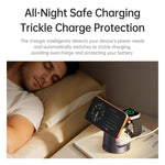 Chargeur magnétique sans fil ROCK W56 3-en-1 avec Qi2.2 25W, W56