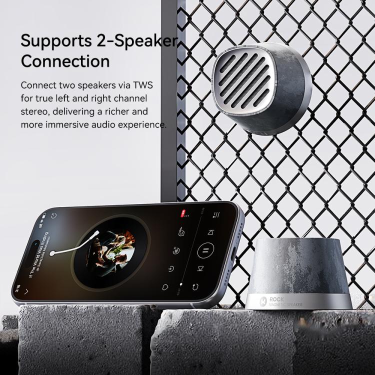 ROCK K13 Pro Mini Magnetic Wireless Charging Bluetooth Speaker
