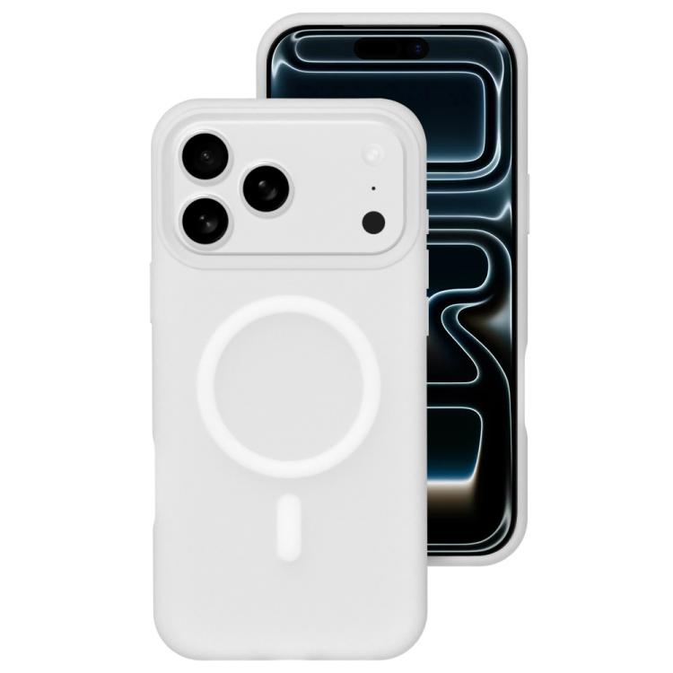 Coque de Téléphone Magnétique en Silicone Liquide Couleurs Cristallines, Agréable au Toucher, Pour iPhone 17 Pro Max, Pour iPhone 17 Pro, Pour iPhone 17, Pour iPhone 16 Pro Max, Pour iPhone 16 Pro