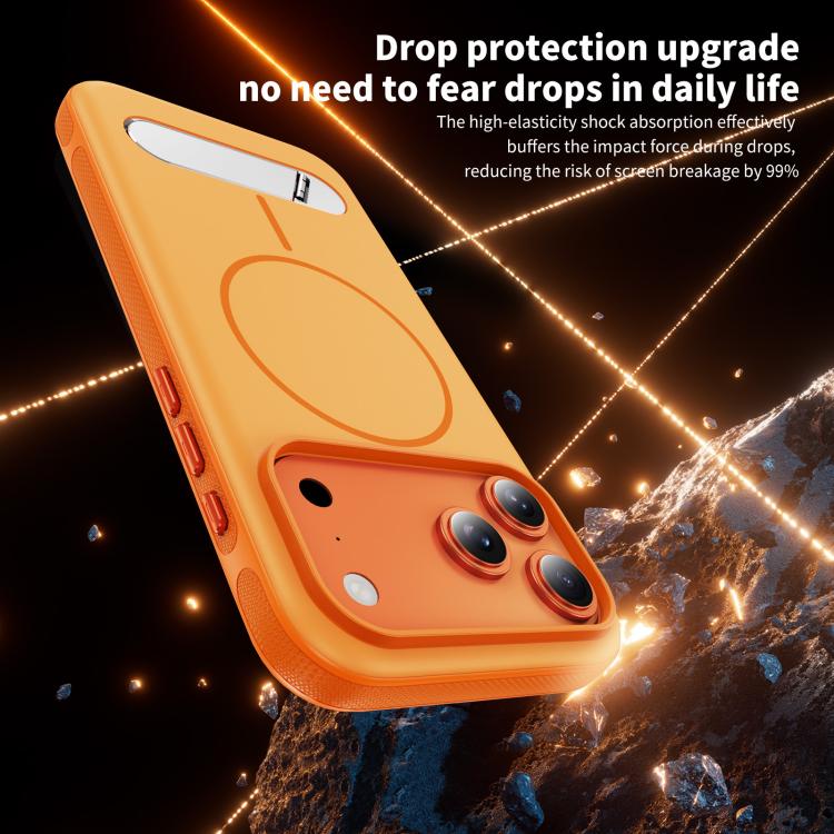 Coque magnétique bicolore imitation originale avec support, Pour iPhone 17 Pro Max, Pour iPhone 17 Pro