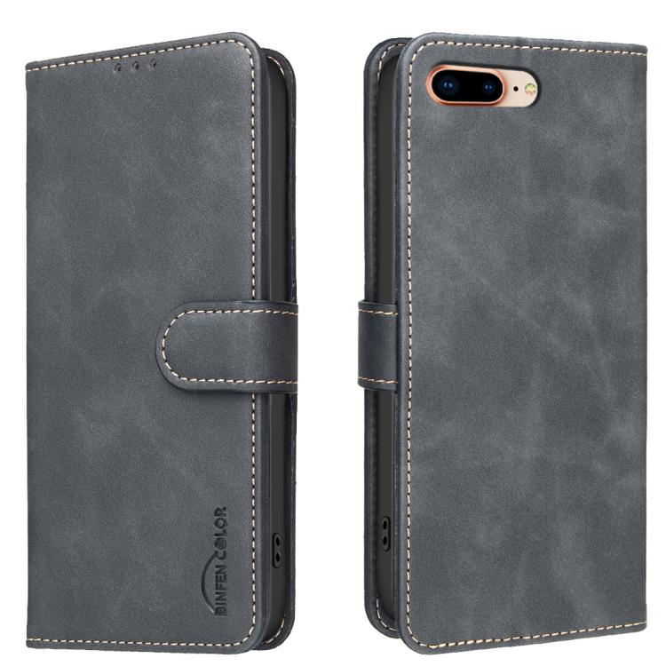 Coque de téléphone en cuir végétalien RFID texturé en cuir de veau de couleur unie, pour iPhone XS Max, pour iPhone 6 Plus/7 Plus/8 Plus, pour iPhone 6 / 7 / 8