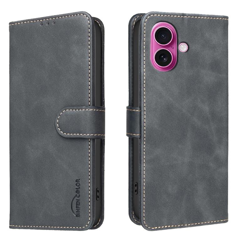 Étui de téléphone en cuir végétalien RFID texturé en peau de veau de couleur unie, pour iPhone 16, pour iPhone 15 Pro Max, pour iPhone 15 Pro, pour iPhone 14 Plus / 15 Plus, pour iPhone 15, pour iPhone 13 / 14, pour iPhone 14 Pro, pour iPhone 14 Pro Max