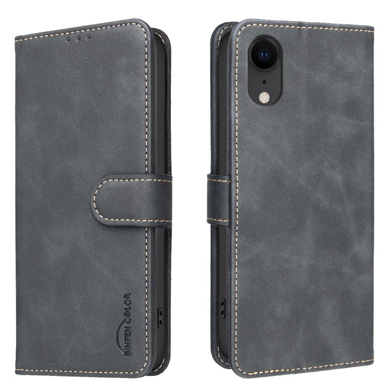 Coque de téléphone en cuir végétalien RFID texturé en cuir de veau de couleur unie, pour iPhone XS Max, pour iPhone 6 Plus/7 Plus/8 Plus, pour iPhone 6 / 7 / 8