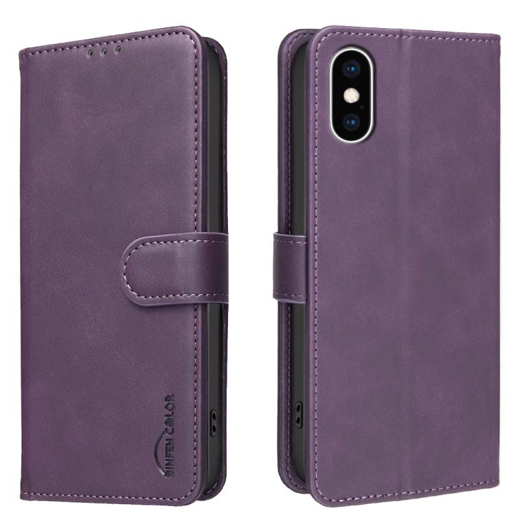 Coque de téléphone en cuir végétalien RFID texturé en cuir de veau de couleur unie, pour iPhone XS Max, pour iPhone 6 Plus/7 Plus/8 Plus, pour iPhone 6 / 7 / 8