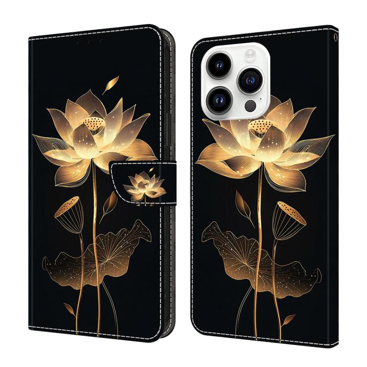 Crystal-Like Painted Vegan Leather Phone Case, For iPhone Air, For iPhone 16 Pro Max, For iPhone 16 Pro, For iPhone 16