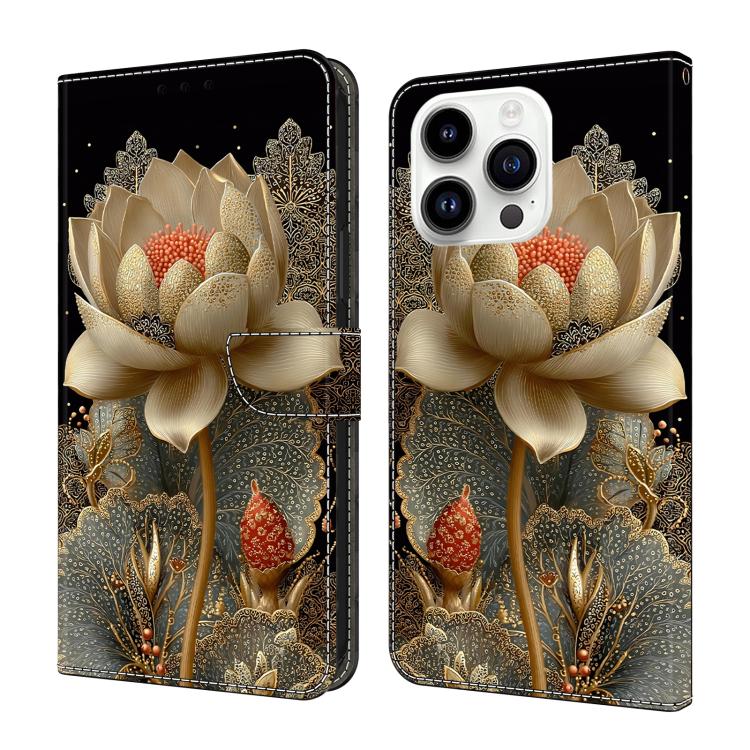 Crystal-Like Painted Vegan Leather Phone Case, For iPhone Air, For iPhone 16 Pro Max, For iPhone 16 Pro, For iPhone 16