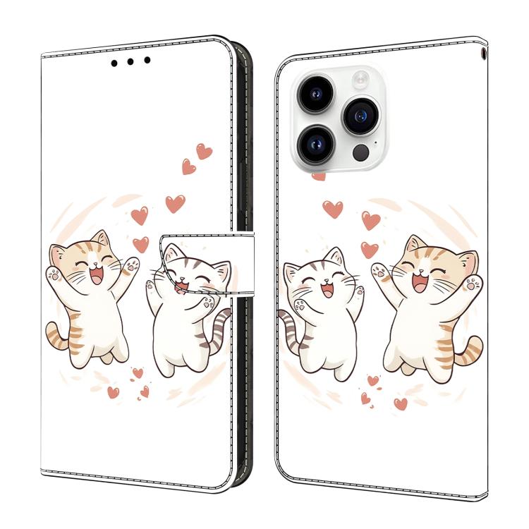 Crystal-Like Painted Vegan Leather Phone Case, For iPhone Air, For iPhone 16 Pro Max, For iPhone 16 Pro, For iPhone 16