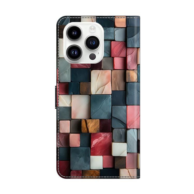 Coque de téléphone en cuir végétalien peint à l'aspect cristal, pour iPhone 15 Pro Max, pour iPhone 15 Pro, pour iPhone 14 / 13, pour iPhone 14 Pro