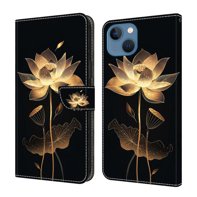 Coque de téléphone en cuir végétalien peint à l'aspect cristal, pour iPhone 15 Pro Max, pour iPhone 15 Pro, pour iPhone 14 / 13, pour iPhone 14 Pro