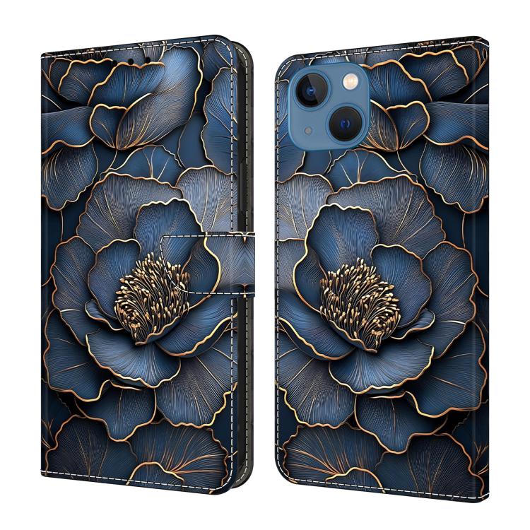 Coque de téléphone en cuir végétalien peint à l'aspect cristal, pour iPhone 15 Pro Max, pour iPhone 15 Pro, pour iPhone 14 / 13, pour iPhone 14 Pro