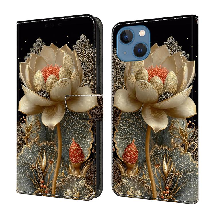 Coque de téléphone en cuir végétalien peint à l'aspect cristal, pour iPhone 15 Pro Max, pour iPhone 15 Pro, pour iPhone 14 / 13, pour iPhone 14 Pro