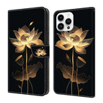 Coque de téléphone en cuir végétalien peint à l'aspect cristal, pour iPhone 15 Pro Max, pour iPhone 15 Pro, pour iPhone 14 / 13, pour iPhone 14 Pro