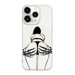 Coque de téléphone translucide IMD motif crème, Pour iPhone 11 Pro Max, Pour iPhone 11, Pour iPhone 11 Pro, Pour iPhone X / XS, Pour iPhone XR, Pour iPhone XS Max, Pour iPhone 8 Plus / 7 Plus