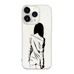 Coque de téléphone translucide IMD motif crème, Pour iPhone 11 Pro Max, Pour iPhone 11, Pour iPhone 11 Pro, Pour iPhone X / XS, Pour iPhone XR, Pour iPhone XS Max, Pour iPhone 8 Plus / 7 Plus