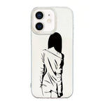 Coque de téléphone translucide IMD motif crème, Pour iPhone 11 Pro Max, Pour iPhone 11, Pour iPhone 11 Pro, Pour iPhone X / XS, Pour iPhone XR, Pour iPhone XS Max, Pour iPhone 8 Plus / 7 Plus