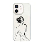 Coque de téléphone translucide IMD motif crème, Pour iPhone 11 Pro Max, Pour iPhone 11, Pour iPhone 11 Pro, Pour iPhone X / XS, Pour iPhone XR, Pour iPhone XS Max, Pour iPhone 8 Plus / 7 Plus