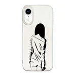 Coque de téléphone translucide IMD motif crème, Pour iPhone 11 Pro Max, Pour iPhone 11, Pour iPhone 11 Pro, Pour iPhone X / XS, Pour iPhone XR, Pour iPhone XS Max, Pour iPhone 8 Plus / 7 Plus