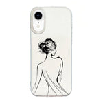 Coque de téléphone translucide IMD motif crème, Pour iPhone 11 Pro Max, Pour iPhone 11, Pour iPhone 11 Pro, Pour iPhone X / XS, Pour iPhone XR, Pour iPhone XS Max, Pour iPhone 8 Plus / 7 Plus