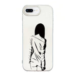 Coque de téléphone translucide IMD motif crème, Pour iPhone 11 Pro Max, Pour iPhone 11, Pour iPhone 11 Pro, Pour iPhone X / XS, Pour iPhone XR, Pour iPhone XS Max, Pour iPhone 8 Plus / 7 Plus