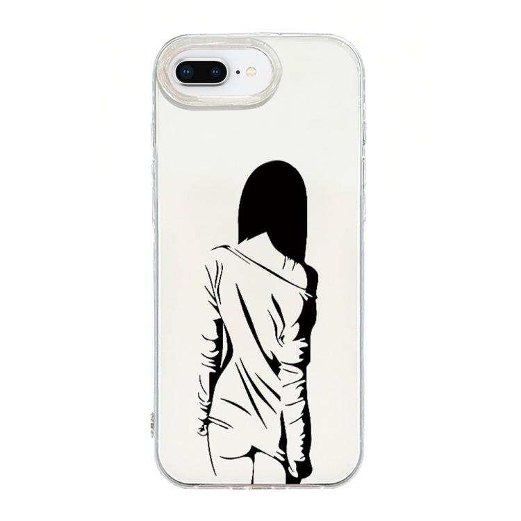 Coque de téléphone translucide IMD motif crème, Pour iPhone 11 Pro Max, Pour iPhone 11, Pour iPhone 11 Pro, Pour iPhone X / XS, Pour iPhone XR, Pour iPhone XS Max, Pour iPhone 8 Plus / 7 Plus