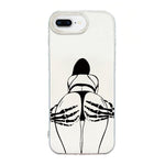 Coque de téléphone translucide IMD motif crème, Pour iPhone 11 Pro Max, Pour iPhone 11, Pour iPhone 11 Pro, Pour iPhone X / XS, Pour iPhone XR, Pour iPhone XS Max, Pour iPhone 8 Plus / 7 Plus