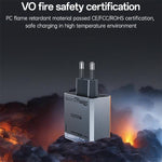 Chargeur rapide Yesido YC101 65W Mecha GaN à trois ports, YC101