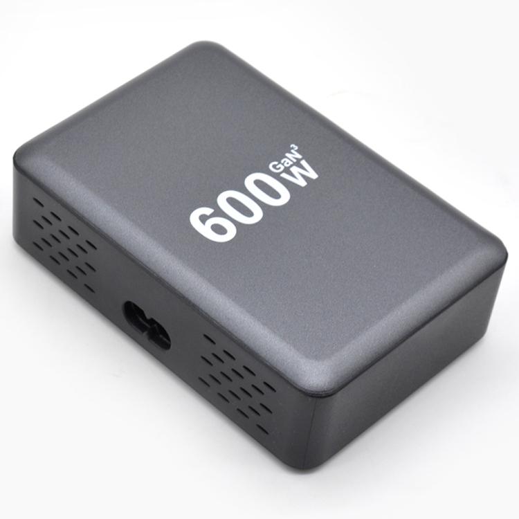 Chargeur rapide de bureau GaN haute puissance 600W USB-C / Type-C et USB-A à 8 ports, prise EU, prise US, prise UK, prise AU