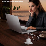 Chargeur rapide Yesido PD45W double interface USB et Type-C, prise UE, prise RU, prise US