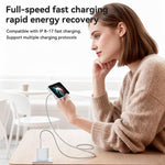 Yesido YC20U PD35W Ensemble chargeur rapide USB-C / Type-C à port unique avec câble Type-C vers Type-C, YC20U