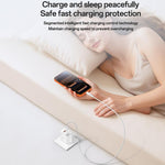 Yesido YC17U Chargeur double port USB 12W 2.4A avec câble de données USB vers Type-C 1m, YC17U