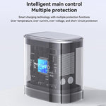 Yesido YC17U Chargeur double port USB 12W 2.4A avec câble de données USB vers Type-C 1m, YC17U