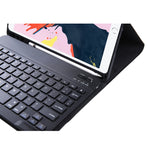 T098B Integrated Ultra-thin Candy Colors Bluetooth Keyboard Protective Case for iPad Air 11 2024 / 2025 / Air 4 10.9 inch 2020, with Stand & Pen Slot, T098B