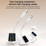 Chargeur Yesido YC105 PD20W Type-C avec câble de données Type-C vers Type-C de 1 m, YC105