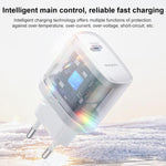 Chargeur Yesido YC105 PD20W Type-C avec câble de données Type-C vers Type-C de 1 m, YC105