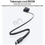 Yesido DS38 Station de charge magnétique sans fil 8-en-1 65W avec câble télescopique, DS38