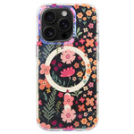Étui de téléphone magnétique IMD Blue Light Jungle Series, pour iPhone 13 Pro Max, pour iPhone 13 Pro