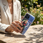 Étui de téléphone magnétique IMD Blue Light Jungle Series, pour iPhone 13 Pro Max, pour iPhone 13 Pro