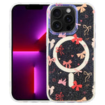 Étui de téléphone magnétique IMD Blue Light Jungle Series, pour iPhone 13 Pro Max, pour iPhone 13 Pro