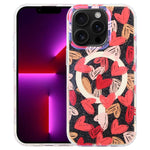 Étui de téléphone magnétique IMD Blue Light Jungle Series, pour iPhone 13 Pro Max, pour iPhone 13 Pro
