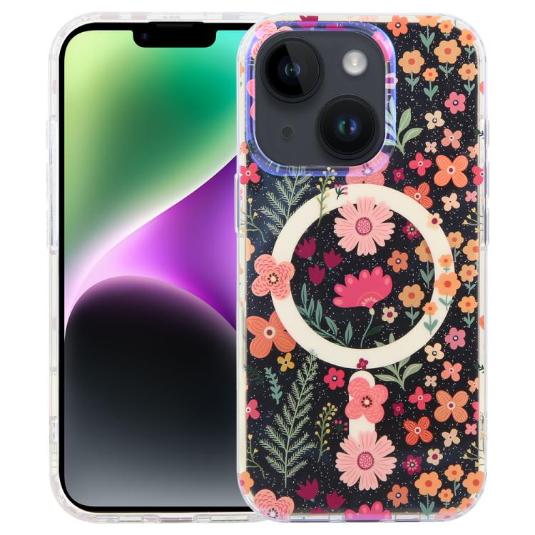 Étui de téléphone magnétique IMD Blue Light Jungle Series, Pour iPhone 16, Pour iPhone 15 Pro Max, Pour iPhone 15 Pro, Pour iPhone 15 Plus / 14 Plus, Pour iPhone 15, Pour iPhone 14 / 13, Pour iPhone 14 Pro, Pour iPhone 14 Pro Max