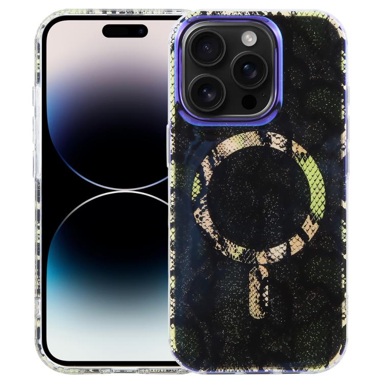 Étui de téléphone magnétique IMD Blue Light Jungle Series, Pour iPhone 16, Pour iPhone 15 Pro Max, Pour iPhone 15 Pro, Pour iPhone 15 Plus / 14 Plus, Pour iPhone 15, Pour iPhone 14 / 13, Pour iPhone 14 Pro, Pour iPhone 14 Pro Max