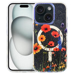 Étui de téléphone magnétique IMD Blue Light Jungle Series, Pour iPhone 16, Pour iPhone 15 Pro Max, Pour iPhone 15 Pro, Pour iPhone 15 Plus / 14 Plus, Pour iPhone 15, Pour iPhone 14 / 13, Pour iPhone 14 Pro, Pour iPhone 14 Pro Max