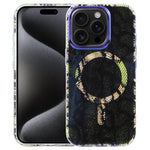 Étui de téléphone magnétique IMD Blue Light Jungle Series, Pour iPhone 16, Pour iPhone 15 Pro Max, Pour iPhone 15 Pro, Pour iPhone 15 Plus / 14 Plus, Pour iPhone 15, Pour iPhone 14 / 13, Pour iPhone 14 Pro, Pour iPhone 14 Pro Max