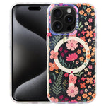 Étui de téléphone magnétique IMD Blue Light Jungle Series, Pour iPhone 16, Pour iPhone 15 Pro Max, Pour iPhone 15 Pro, Pour iPhone 15 Plus / 14 Plus, Pour iPhone 15, Pour iPhone 14 / 13, Pour iPhone 14 Pro, Pour iPhone 14 Pro Max