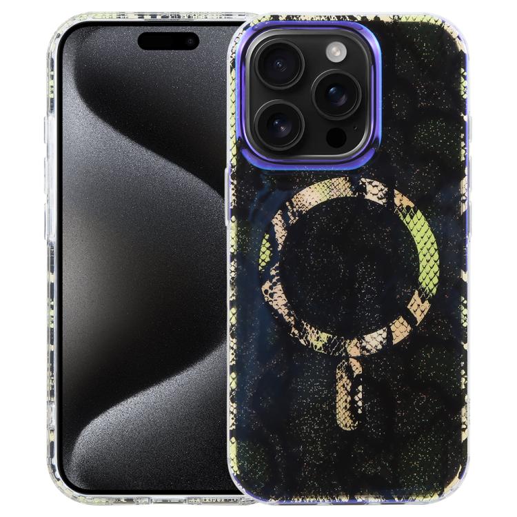 Étui de téléphone magnétique IMD Blue Light Jungle Series, Pour iPhone 16, Pour iPhone 15 Pro Max, Pour iPhone 15 Pro, Pour iPhone 15 Plus / 14 Plus, Pour iPhone 15, Pour iPhone 14 / 13, Pour iPhone 14 Pro, Pour iPhone 14 Pro Max