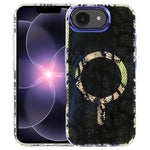 Coque de téléphone magnétique IMD Blue Light Jungle Series, Pour iPhone 17e / 16e, Pour iPhone 17 Pro Max, Pour iPhone 17 Pro, Pour iPhone 17, Pour iPhone Air, Pour iPhone 16 Pro Max, Pour iPhone 16 Pro, Pour iPhone 16 Plus