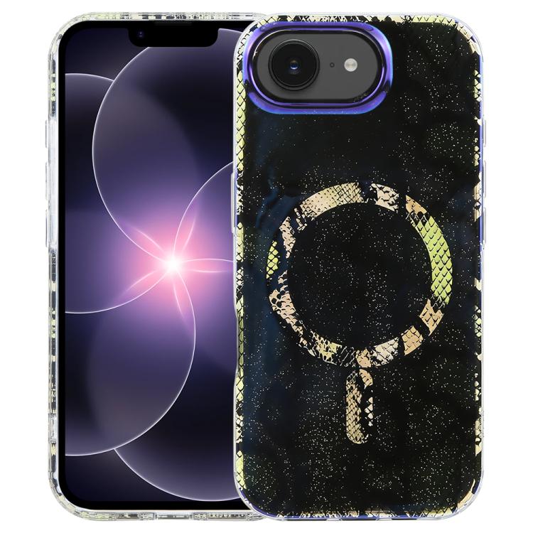 Coque de téléphone magnétique IMD Blue Light Jungle Series, Pour iPhone 17e / 16e, Pour iPhone 17 Pro Max, Pour iPhone 17 Pro, Pour iPhone 17, Pour iPhone Air, Pour iPhone 16 Pro Max, Pour iPhone 16 Pro, Pour iPhone 16 Plus