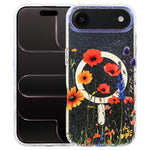 Coque de téléphone magnétique IMD Blue Light Jungle Series, Pour iPhone 17e / 16e, Pour iPhone 17 Pro Max, Pour iPhone 17 Pro, Pour iPhone 17, Pour iPhone Air, Pour iPhone 16 Pro Max, Pour iPhone 16 Pro, Pour iPhone 16 Plus