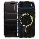 Coque de téléphone magnétique IMD Blue Light Jungle Series, Pour iPhone 17e / 16e, Pour iPhone 17 Pro Max, Pour iPhone 17 Pro, Pour iPhone 17, Pour iPhone Air, Pour iPhone 16 Pro Max, Pour iPhone 16 Pro, Pour iPhone 16 Plus